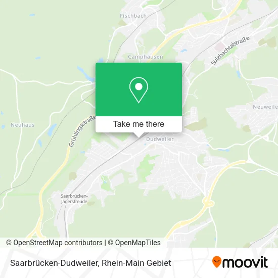 Карта Saarbrücken-Dudweiler