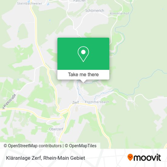 Карта Kläranlage Zerf