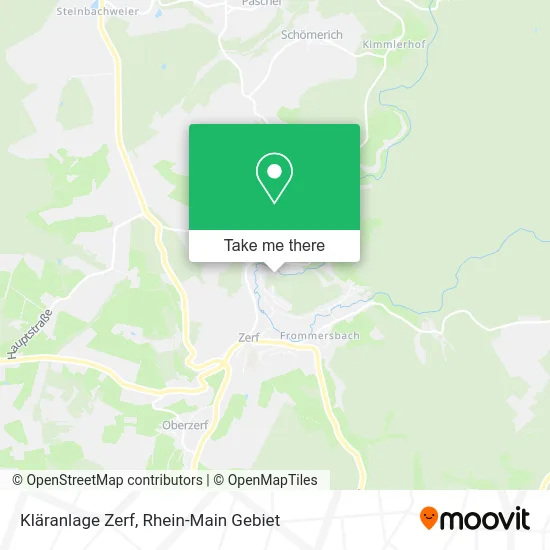 Карта Kläranlage Zerf
