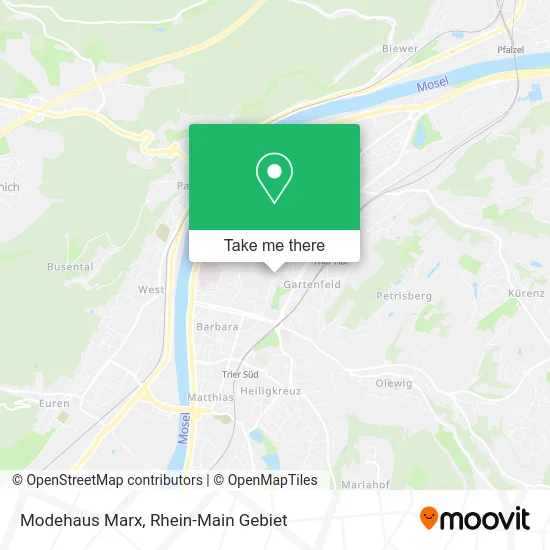 Карта Modehaus Marx
