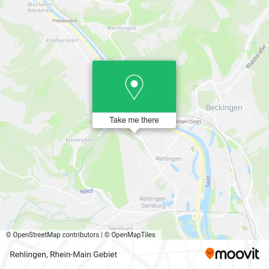 Карта Rehlingen