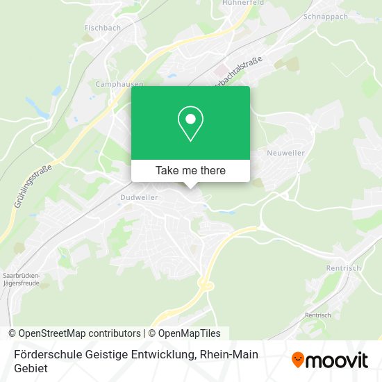 Карта Förderschule Geistige Entwicklung