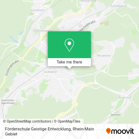 Карта Förderschule Geistige Entwicklung