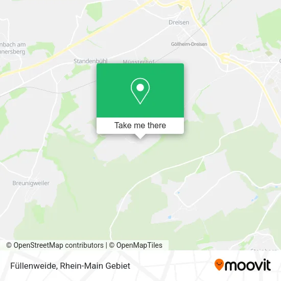 Карта Füllenweide