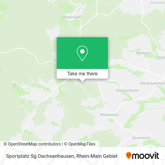 Карта Sportplatz Sg Dachsenhausen