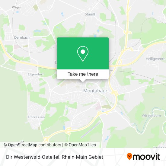 Карта Dlr Westerwald-Osteifel