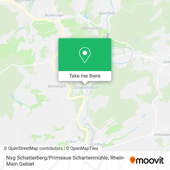 Карта Nsg Schatterberg / Primsaue Schartenmühle