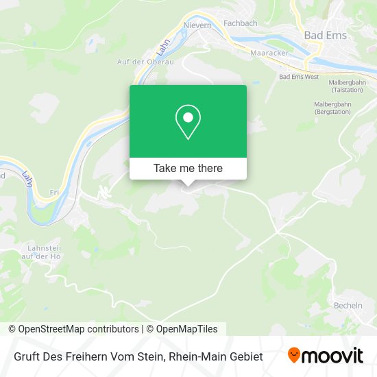 Карта Gruft Des Freihern Vom Stein