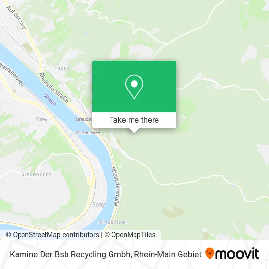 Карта Kamine Der Bsb Recycling Gmbh