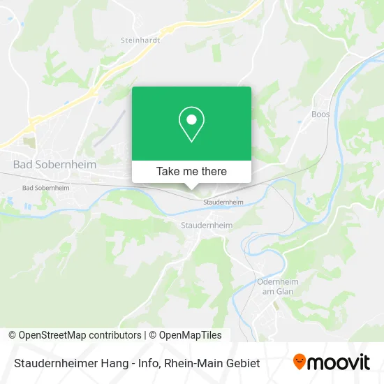 Карта Staudernheimer Hang - Info