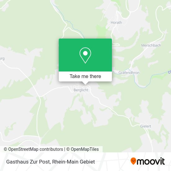 Карта Gasthaus Zur Post