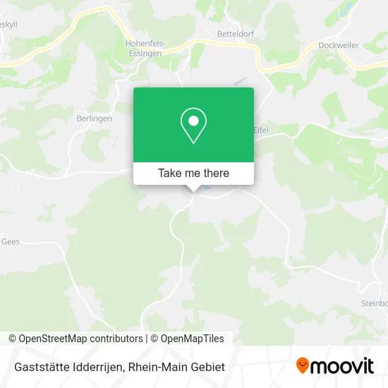 Карта Gaststätte Idderrijen