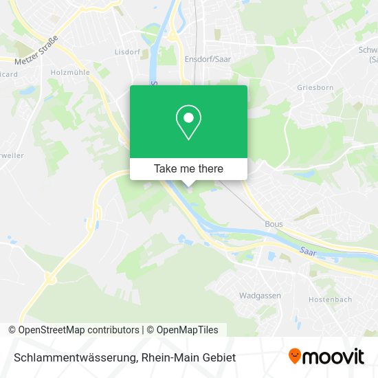 Карта Schlammentwässerung