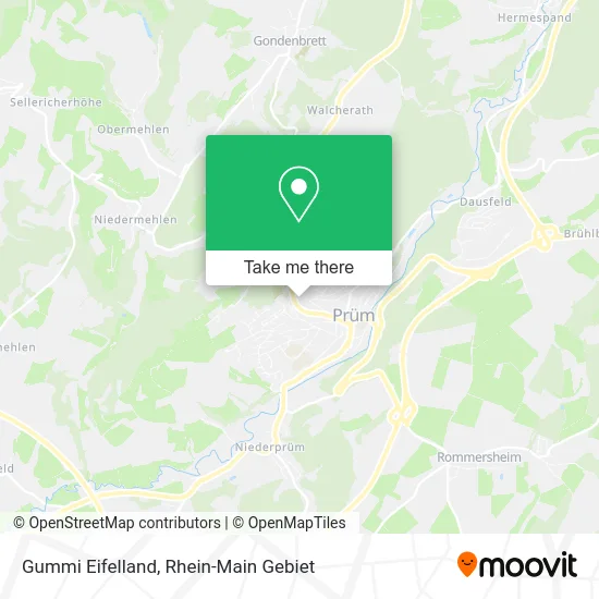 Карта Gummi Eifelland