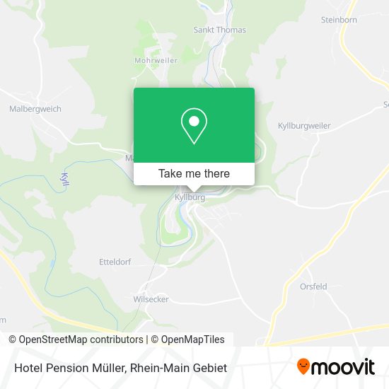 Карта Hotel Pension Müller