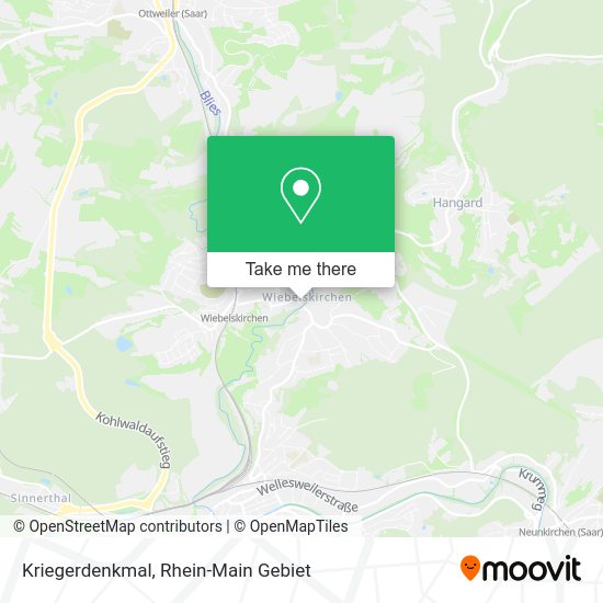 Карта Kriegerdenkmal