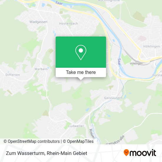 Zum Wasserturm map