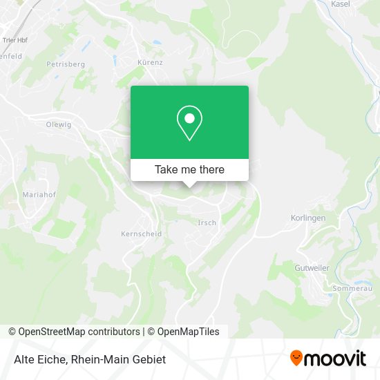 Карта Alte Eiche