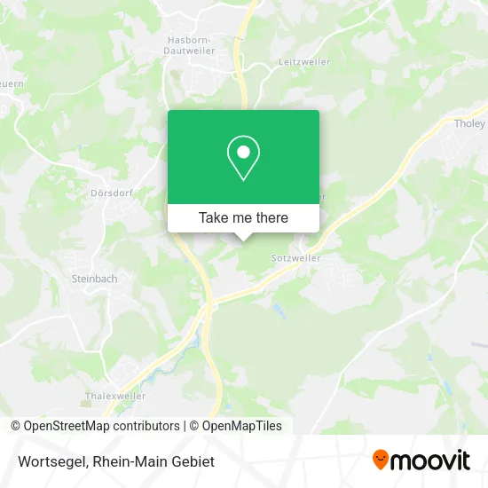 Карта Wortsegel