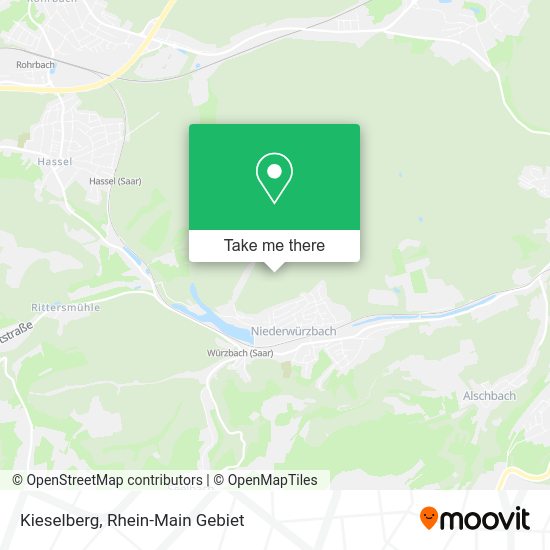 Карта Kieselberg