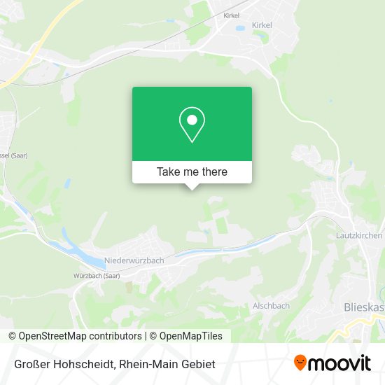 Карта Großer Hohscheidt