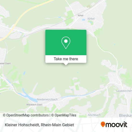 Карта Kleiner Hohscheidt