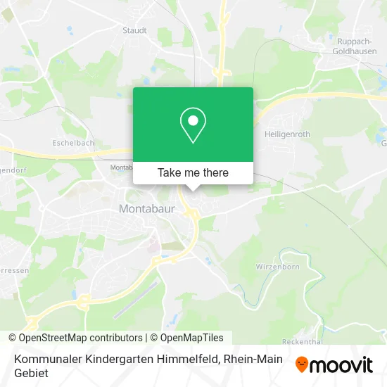 Карта Kommunaler Kindergarten Himmelfeld