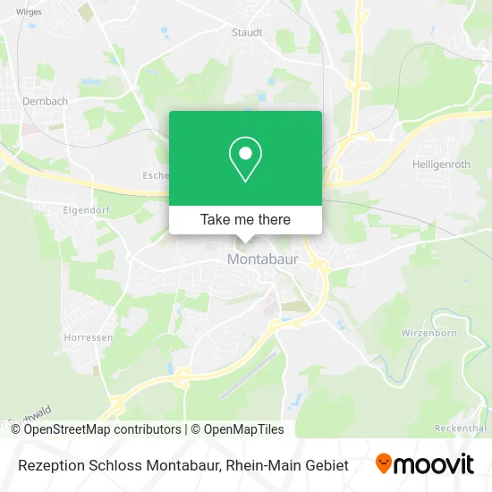 Карта Rezeption Schloss Montabaur