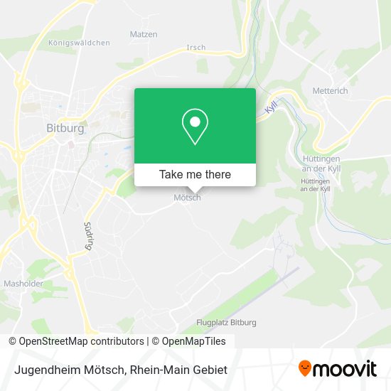 Карта Jugendheim Mötsch
