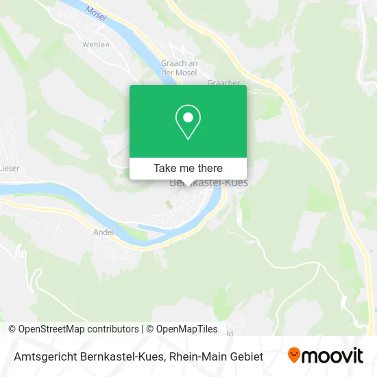 Карта Amtsgericht Bernkastel-Kues
