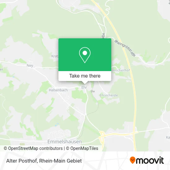 Alter Posthof map
