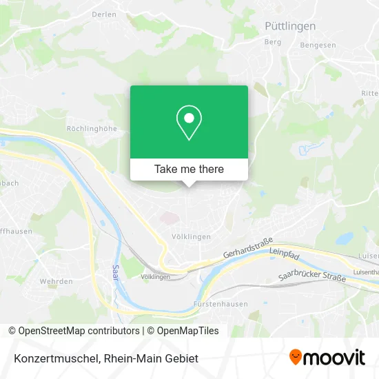 Карта Konzertmuschel