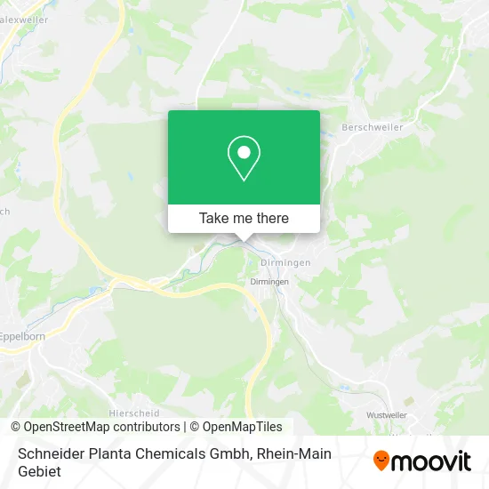 Карта Schneider Planta Chemicals Gmbh