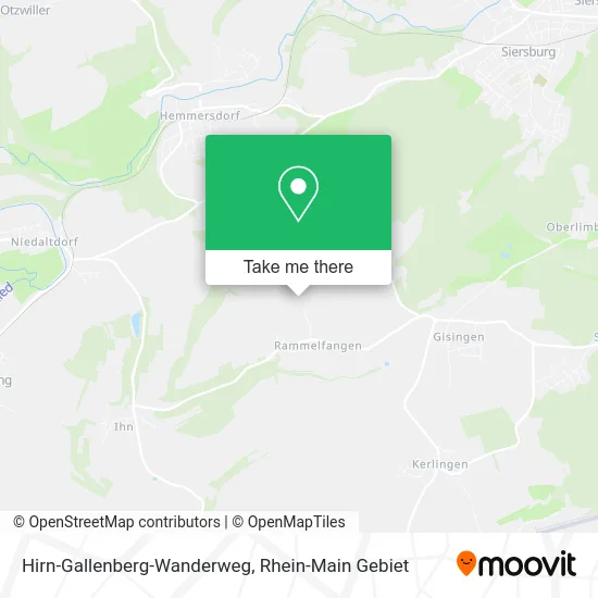 Карта Hirn-Gallenberg-Wanderweg