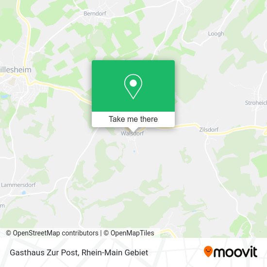 Карта Gasthaus Zur Post