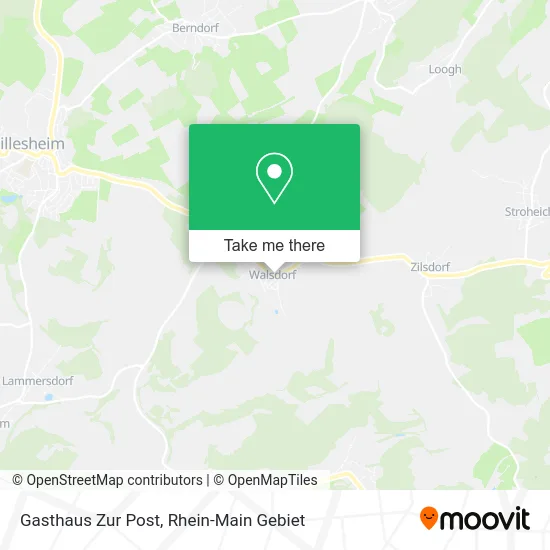 Карта Gasthaus Zur Post