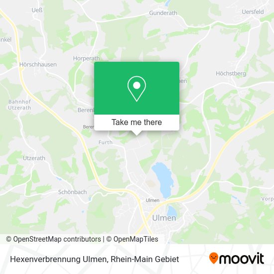 Карта Hexenverbrennung Ulmen