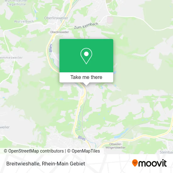Карта Breitwieshalle