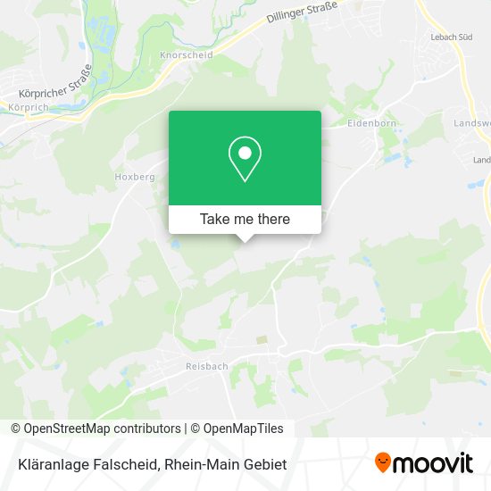 Карта Kläranlage Falscheid