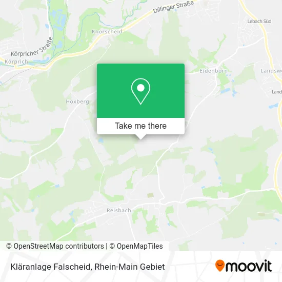 Карта Kläranlage Falscheid