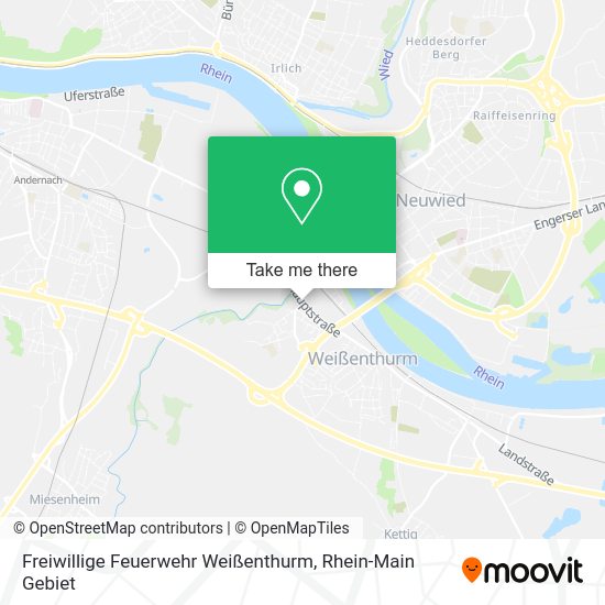 Карта Freiwillige Feuerwehr Weißenthurm