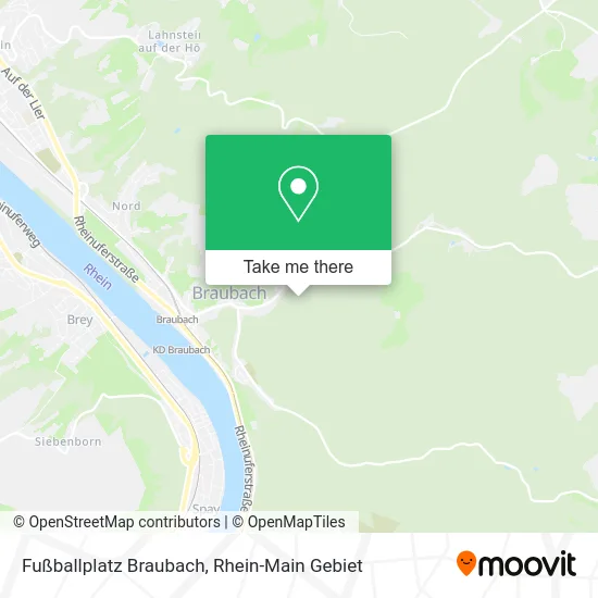 Карта Fußballplatz Braubach
