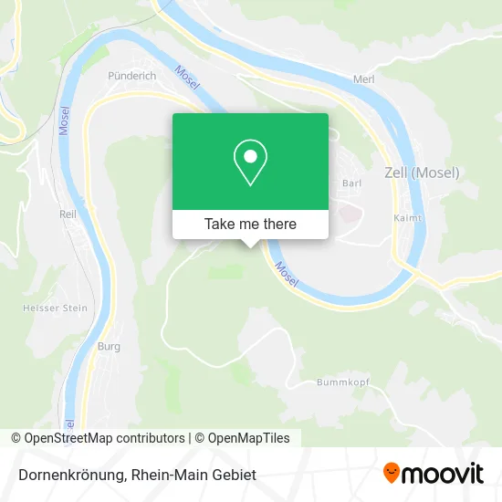 Карта Dornenkrönung