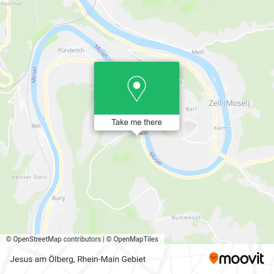 Карта Jesus am Ölberg