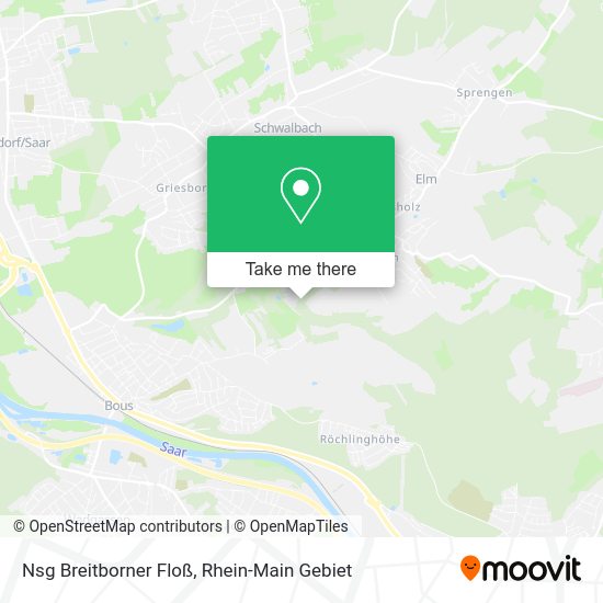Карта Nsg Breitborner Floß