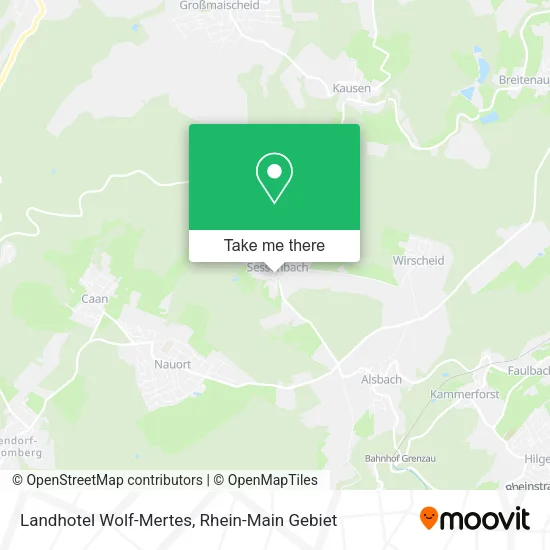 Карта Landhotel Wolf-Mertes