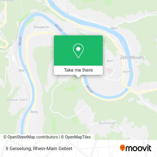 II Geiselung map