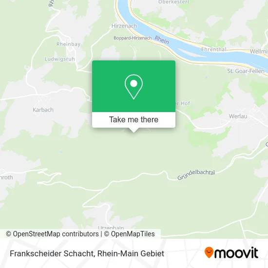 Карта Frankscheider Schacht