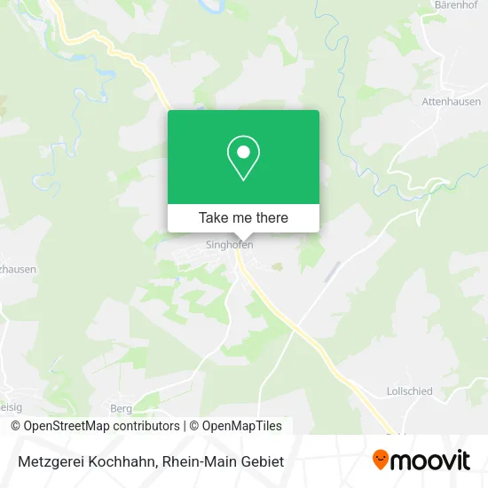 Карта Metzgerei Kochhahn