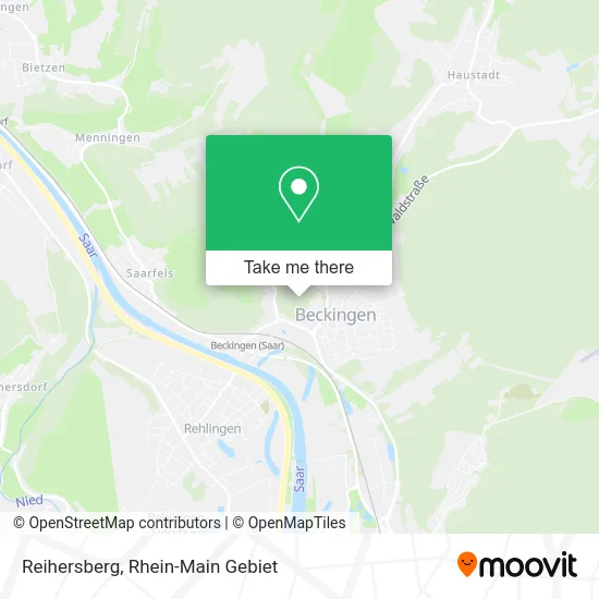 Карта Reihersberg
